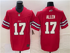 Buffalo Bills #17 Josh Allen Red Alternate Vapor F.U.S.E. Limited Jersey