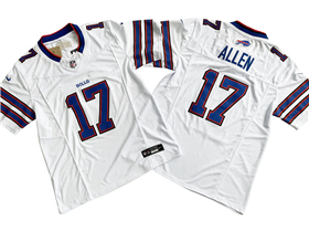 Buffalo Bills #17 Josh Allen White Vapor F.U.S.E. Limited Jersey