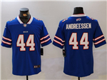 Buffalo Bills #44 Joe Andreessen Blue Vapor Limited Jersey