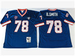 Buffalo Bills #78 Bruce Smith 1994 Throwback Blue Jersey