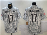 Washington Commanders #17 Terry McLaurin Arctic Camo 2024 Salute To Service Limited Jersey