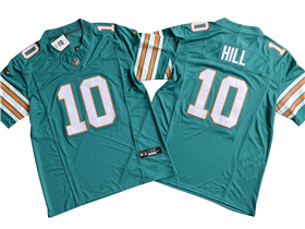 Miami Dolphins #10 Tyreek Hill Alternate Aqua Vapor F.U.S.E. Limited Jersey