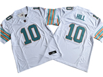 Miami Dolphins #10 Tyreek Hill Alternate White Vapor F.U.S.E. Limited Jersey