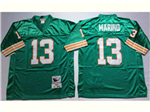 Miami Dolphins #13 Dan Marino 1994 Throwback Aqua Jersey