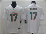 Miami Dolphins #17 Jaylen Waddle White Vapor Limited Jersey