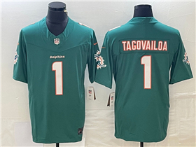 Miami Dolphins #1 Tua Tagovailoa Aqua Vapor F.U.S.E. Limited Jersey