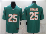 Miami Dolphins #25 Xavien Howard Aqua Vapor Limited Jersey