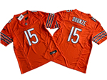 Chicago Bears #15 Rome Odunze Orange Vapor F.U.S.E. Limited Jersey