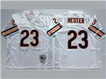 Chicago Bears #23 Devin Hester Throwback White Jersey