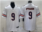 Chicago Bears #9 Jim McMahon White Vapor Limited Jersey