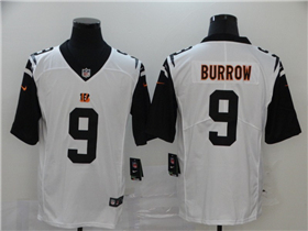 Cincinnati Bengals #9 Joe Burrow White Alternate Vapor Limited Jersey