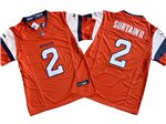 Denver Broncos #2 Pat Surtain II 2024 Orange Vapor F.U.S.E. Limited Jersey