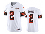 Cleveland Browns #2 Amari Cooper White 1946 Collection Vapor Limited Jersey