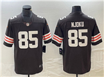 Cleveland Browns #85 David Njoku Brown Vapor Limited Jersey