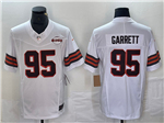 Cleveland Browns #95 Myles Garrett White 1946 Collection Vapor F.U.S.E. Limited Jersey