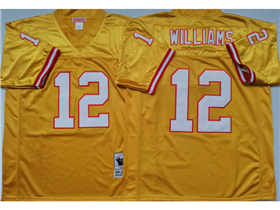 Tampa Bay Buccaneers #12 Doug Williams Throwback Orange Jersey