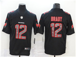 Tampa Bay Buccaneers #12 Tom Brady Black Vapor Impact Limited Jersey