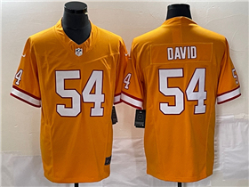 Tampa Bay Buccaneers #54 Lavonte David Orange Throwback Vapor F.U.S.E. Limited Jersey