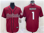 Arizona Cardinals #1 Kyler Murray Red Cool Base Jersey