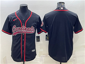 Arizona Cardinals Black Cool Base Team Jersey