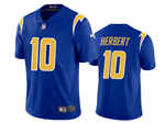 Los Angeles Chargers #10 Justin Herbert Youth Royal Alternate Vapor Limited Jersey