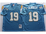 San Diego Chargers #19 Lance Alworth Throwback Powder Blue Jersey