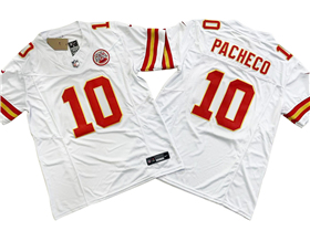 Kansas City Chiefs #10 Isaih Pacheco White Vapor F.U.S.E. Limited Jersey