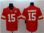 Kansas City Chiefs #15 Patrick Mahomes Red Vapor Limited Jersey