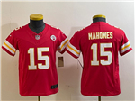 Kansas City Chiefs #15 Patrick Mahomes Youth Red Vapor F.U.S.E. Limited Jersey