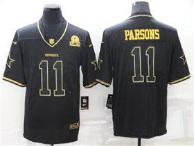 Dallas Cowboys #11 Micah Parsons Black Gold Vapor Limited Jersey