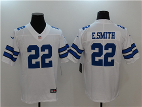 Dallas Cowboys #22 Emmitt Smith White Vapor Limited Jersey