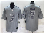 Dallas Cowboys #7 Trevon Diggs Gray Atmosphere Fashion Limited Jersey