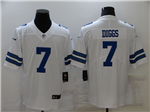 Dallas Cowboys #7 Trevon Diggs White Vapor Limited Jersey