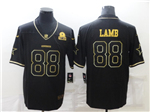 Dallas Cowboys #88 CeeDee Lamb Black Gold Vapor Limited Jersey