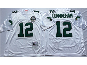 Philadelphia Eagles #12 Randall Cunningham 1992 Throwback White Jersey