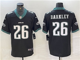 Philadelphia Eagles #26 Saquon Barkley Black Vapor Limited Jersey