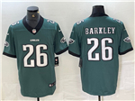 Philadelphia Eagles #26 Saquon Barkley Green Vapor Limited Jersey