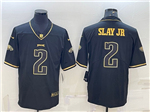 Philadelphia Eagles #2 Darius Slay Jr Black Gold Vapor Limited Jersey