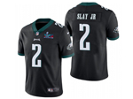 Philadelphia Eagles #2 Darius Slay Jr Black Super Bowl LVII Limited Jersey