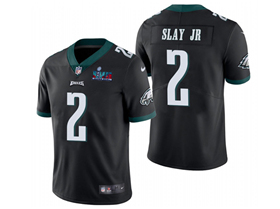 Philadelphia Eagles #2 Darius Slay Jr Black Super Bowl LVII Limited Jersey