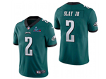 Philadelphia Eagles #2 Darius Slay Jr Green Super Bowl LVII Limited Jersey