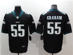 Philadelphia Eagles #55 Brandon Graham Black Vapor Limited Jersey