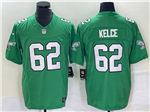 Philadelphia Eagles #62 Jason Kelce Kelly Green Vapor F.U.S.E. Limited Jersey