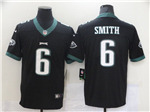 Philadelphia Eagles #6 DeVonta Smith Black Vapor Limited Jersey