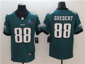 Philadelphia Eagles #88 Dallas Goedert Green Super Bowl LVII Limited Jersey