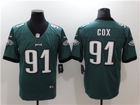 Philadelphia Eagles #91 Fletcher Cox Green Vapor Limited Jersey