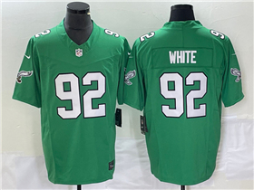 Philadelphia Eagles #92 Reggie White Kelly Green Vapor F.U.S.E. Limited Jersey