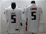 Atlanta Falcons #5 Drake London White Vapor Limited Jersey