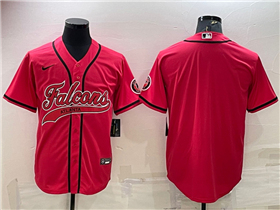 Atlanta Falcons Red Baseball Cool Base Team Jersey