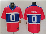 New York Giants #0 Brian Burns Century Red Alternate Vapor F.U.S.E. Limited Jersey